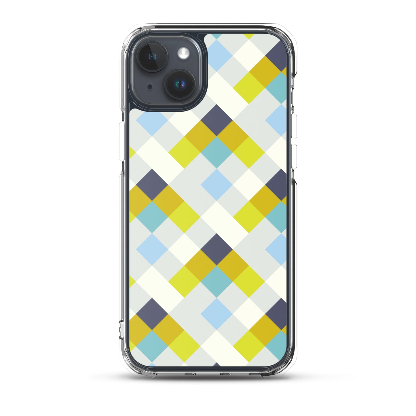 Colorful Geometric Pattern Clear Case for iPhone®