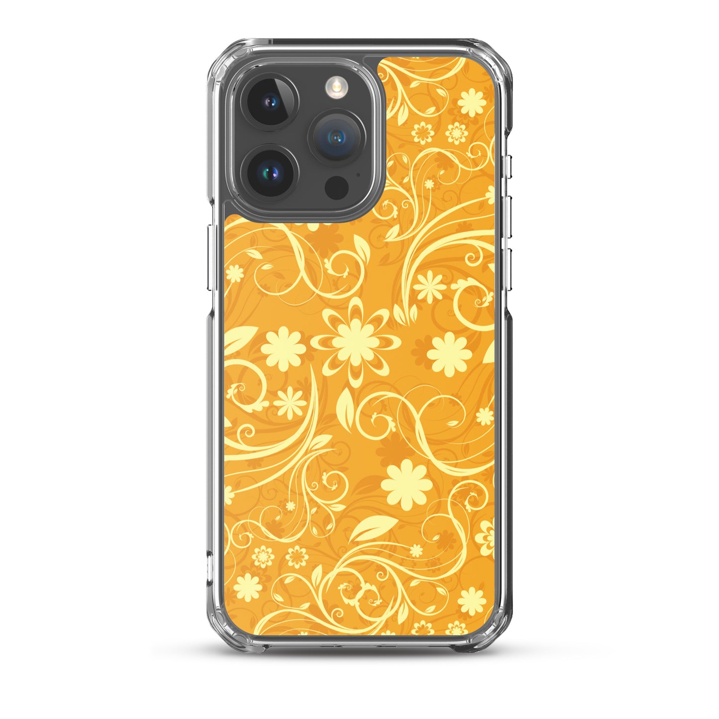 Elegant Decorative Ornamental Floral Pattern Clear Case for iPhone®