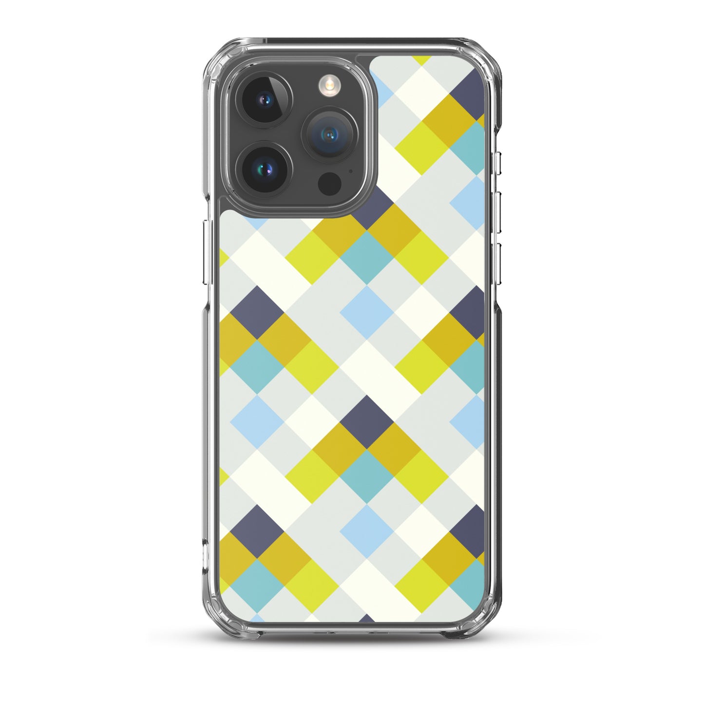 Colorful Geometric Pattern Clear Case for iPhone®