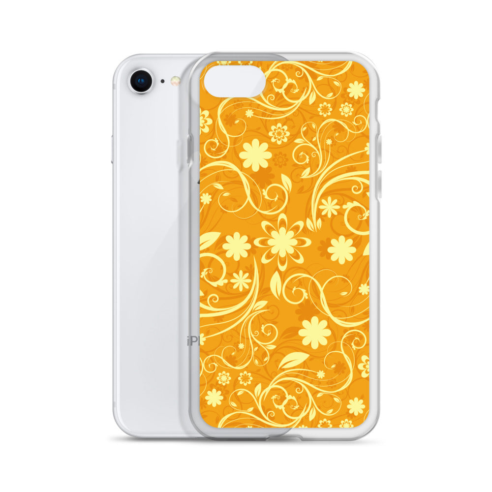 Elegant Decorative Ornamental Floral Pattern Clear Case for iPhone®