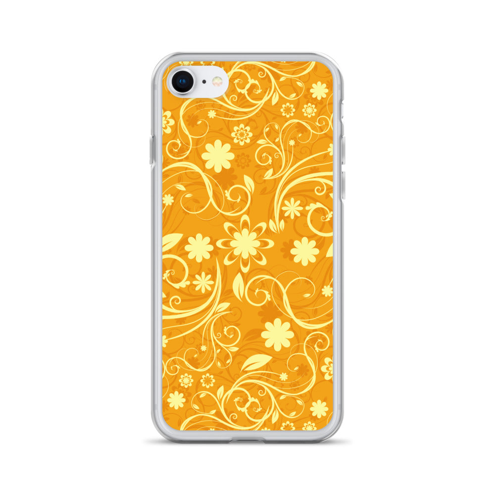 Elegant Decorative Ornamental Floral Pattern Clear Case for iPhone®