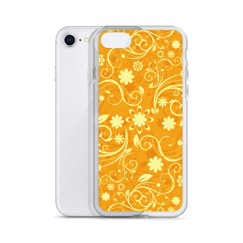 Elegant Decorative Ornamental Floral Pattern Clear Case for iPhone®