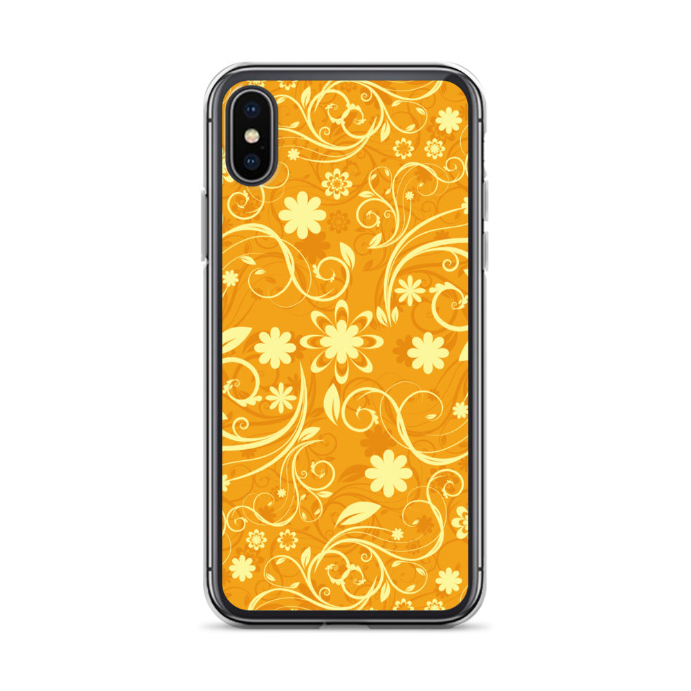 Elegant Decorative Ornamental Floral Pattern Clear Case for iPhone®