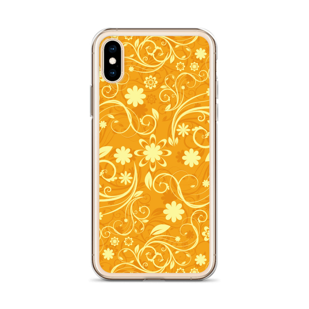 Elegant Decorative Ornamental Floral Pattern Clear Case for iPhone®