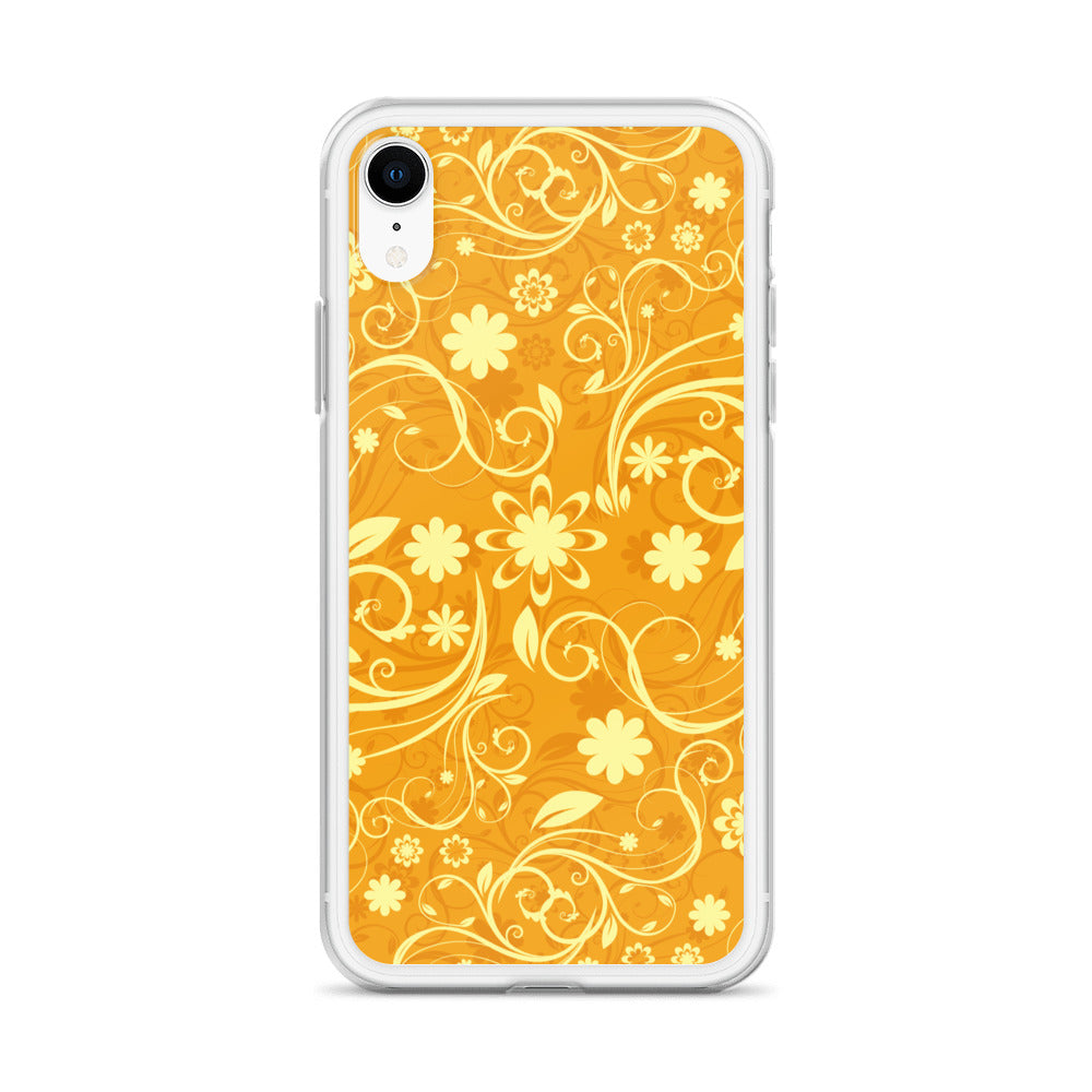 Elegant Decorative Ornamental Floral Pattern Clear Case for iPhone®