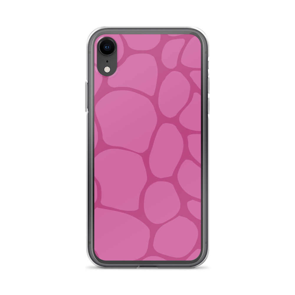 Abstract Pink Pattern Clear Case for iPhone®