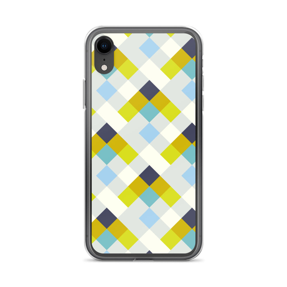 Colorful Geometric Pattern Clear Case for iPhone®