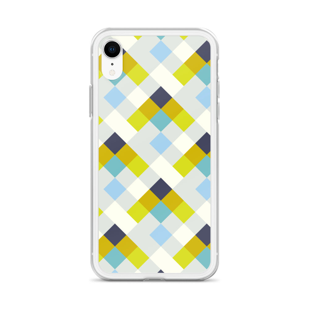 Colorful Geometric Pattern Clear Case for iPhone®
