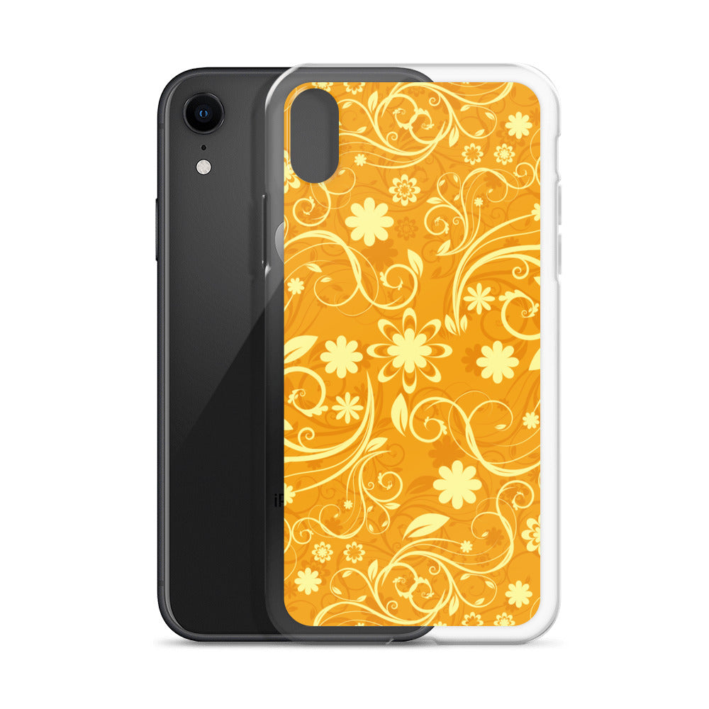 Elegant Decorative Ornamental Floral Pattern Clear Case for iPhone®