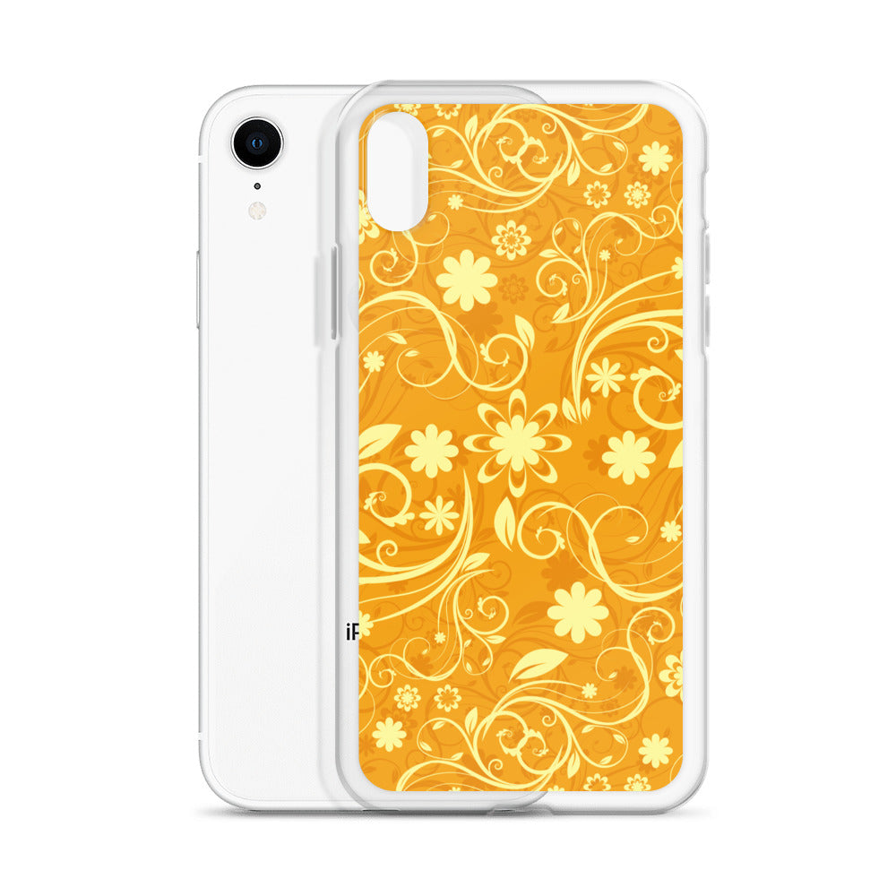 Elegant Decorative Ornamental Floral Pattern Clear Case for iPhone®