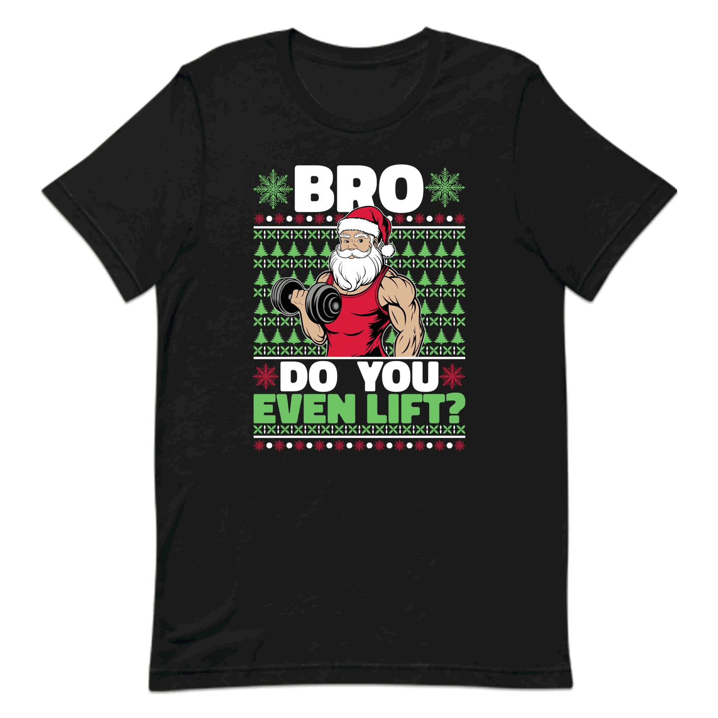 Bro Do You Even Lift Christmas Fitness Xmas Workout | PRODUCT CODE: CHMFTNBRDOE