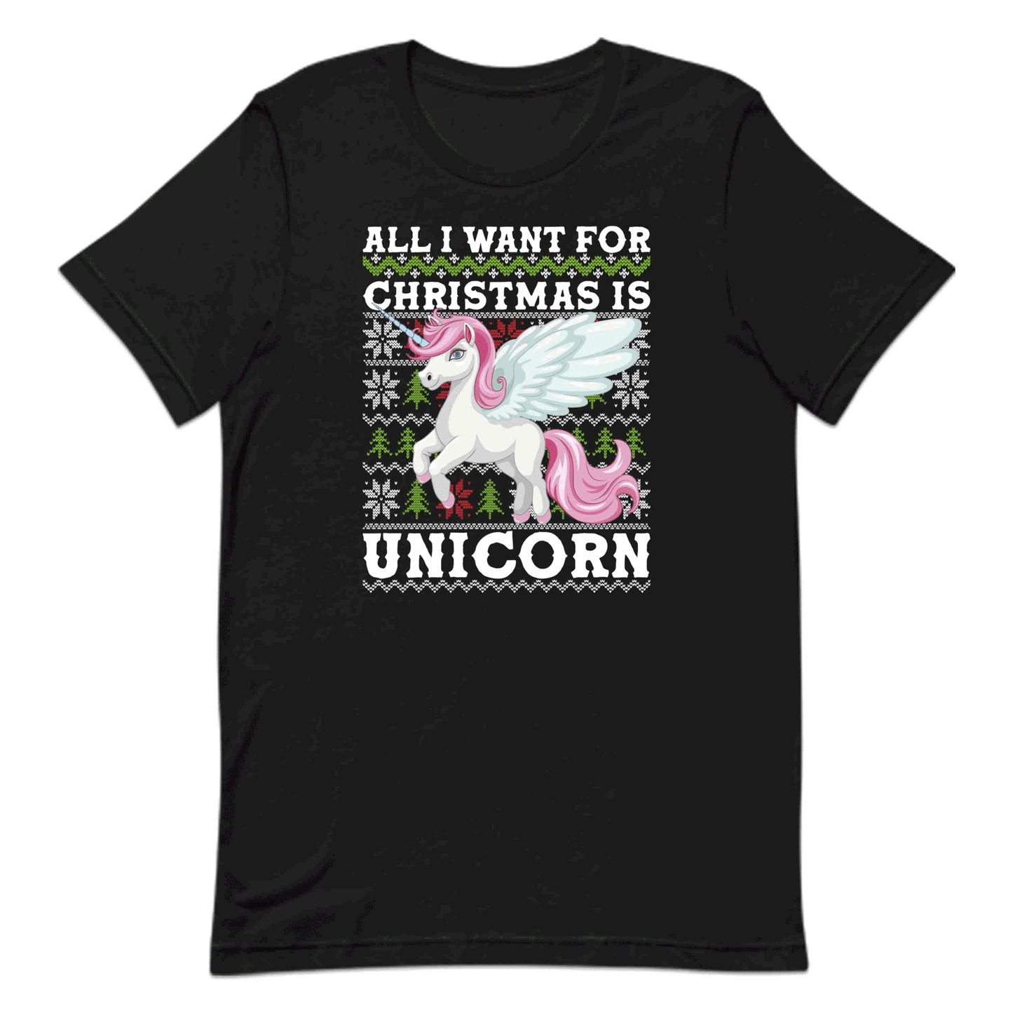 All I Want For Christmas Is Unicorn Ugly Xmas | PRODUCT CODE: ALWNTCHRUNC