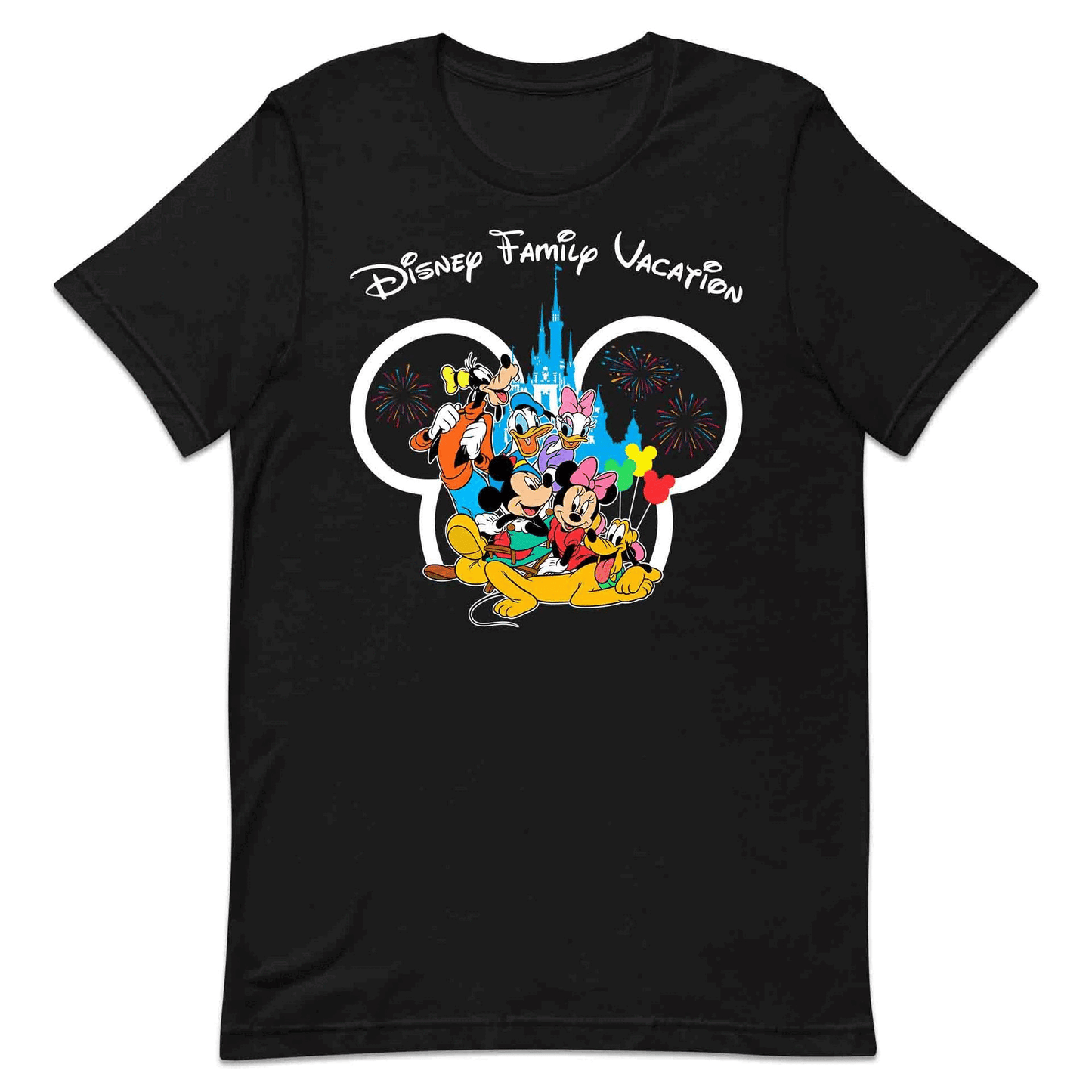 Mickey & Friends Family Vacation T-Shirt, Matching Disney Trip Jumper & Hoodie – Magical Travel Apparel | PRODUCT CODE: MNBSFIW