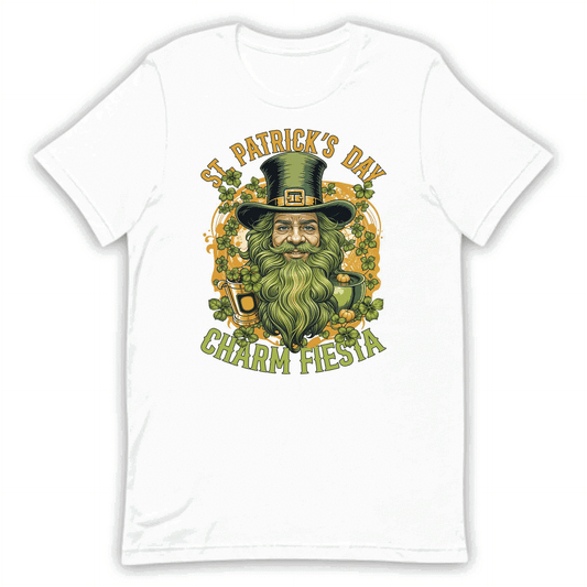 Irish Charm Fiesta St. Patrick's Day Bearded Leprechaun with Beer Mug | PRODUCT CODE: RSHCRMAFSTPR