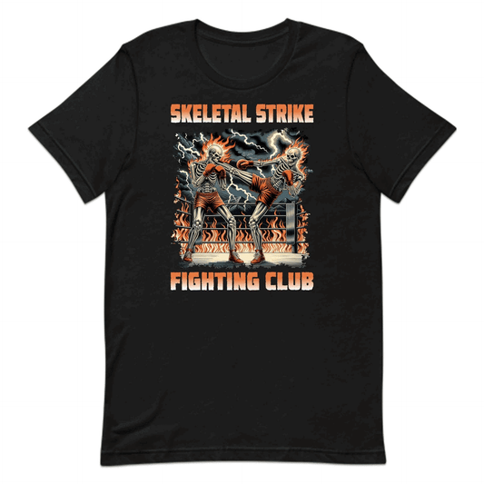 Skeletal Strike Fighting Club Intense Battle Scene | PRODUCT CODE: SKTELNRKEGGNC