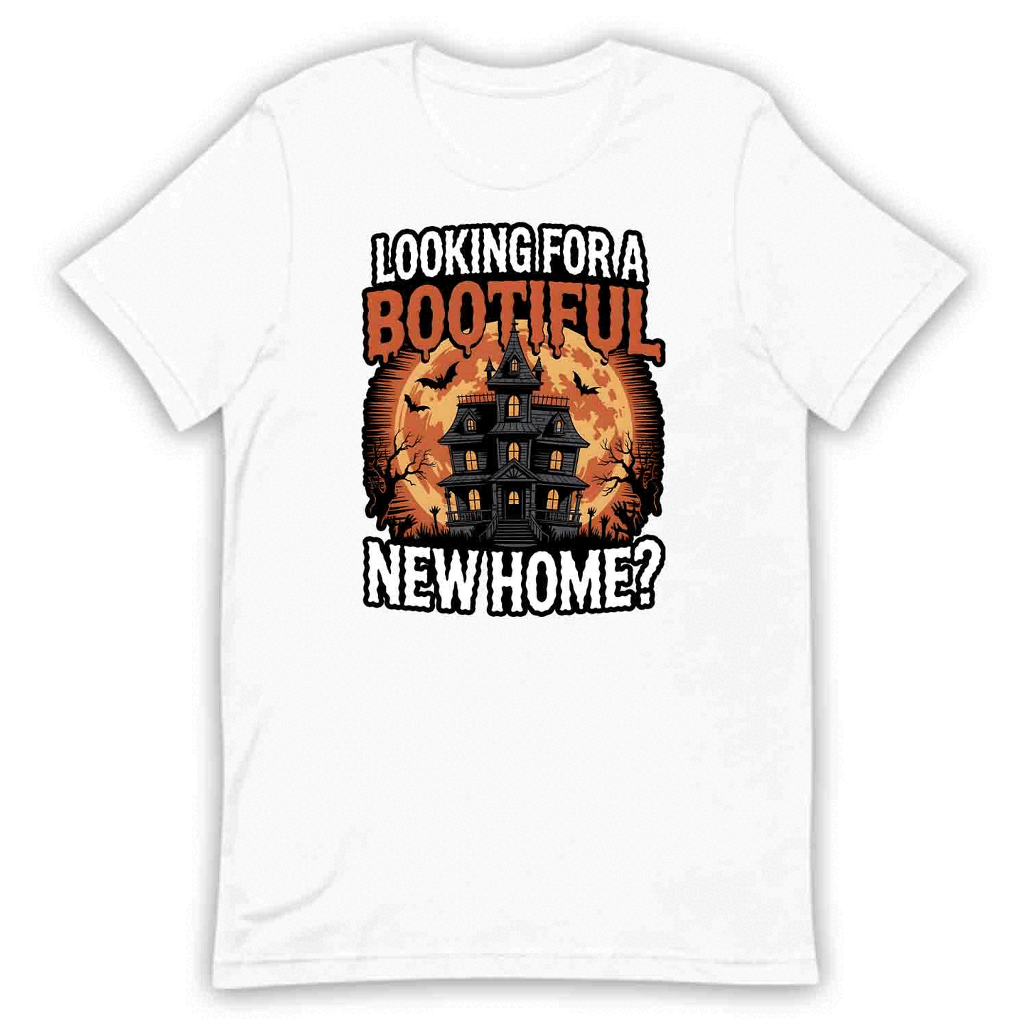 Haunted House T-Shirt, Bootiful Home Sweatshirt, Spooky Real Estate Hoodie | PRODUCT CODE: HWENBSDAW