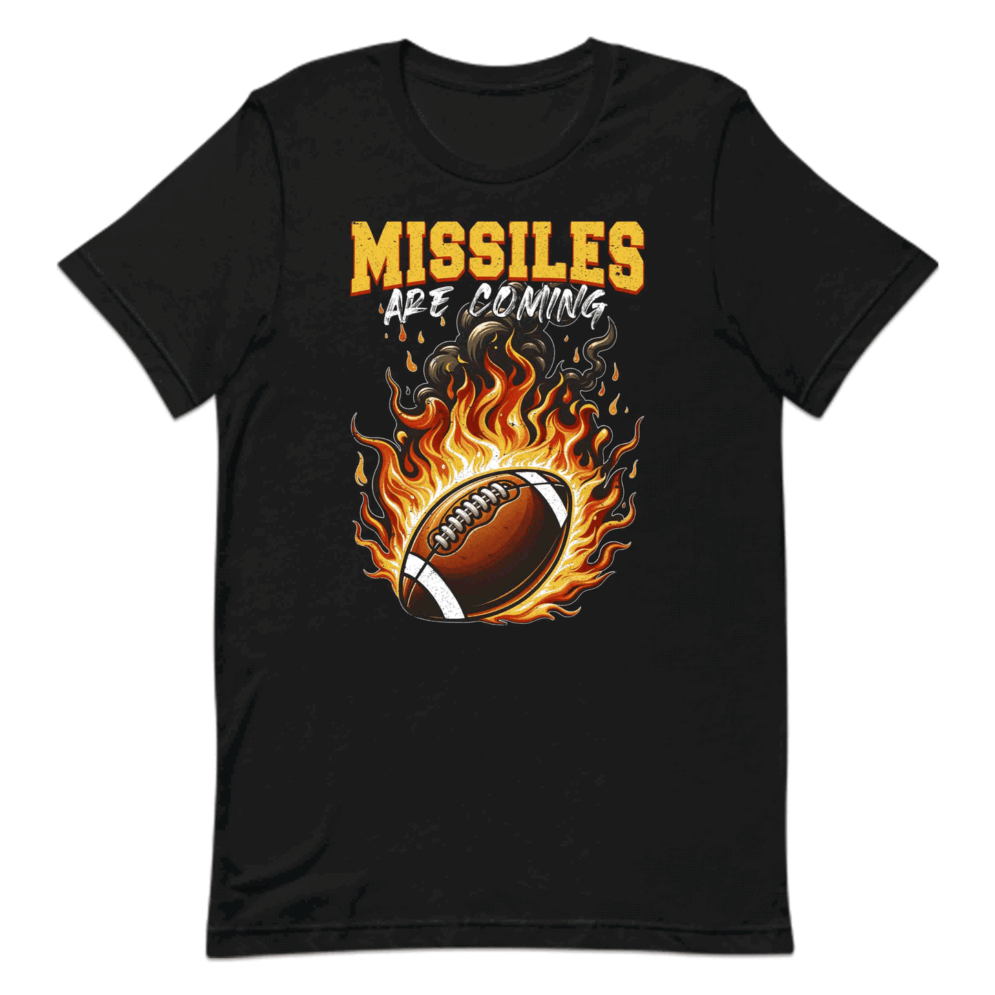 Missiles Are Coming American Football | PRODUCT CODE: MSLARCMNGATO