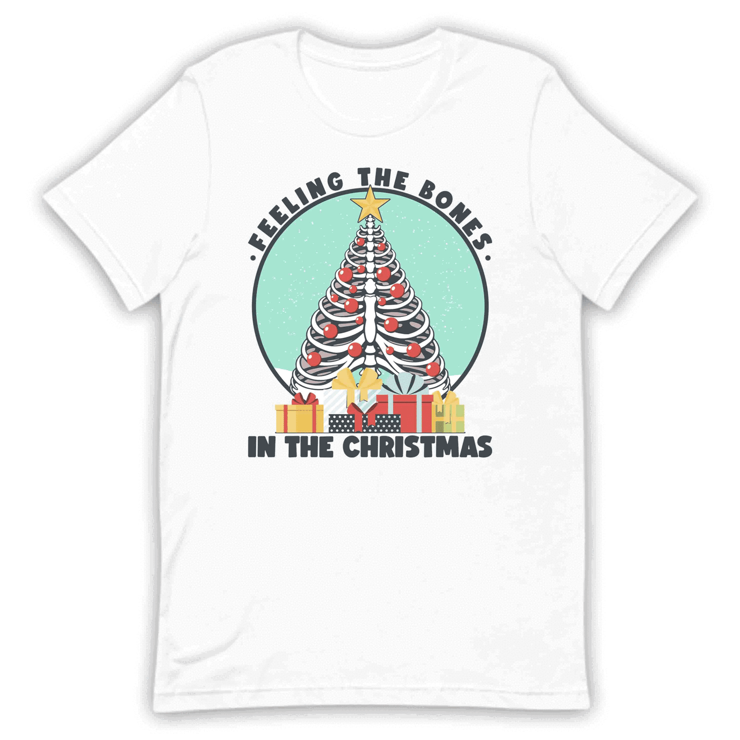 Feeling The Bones In The Christmas Skeleton Ribcage Xmas Tree | PRODUCT CODE: FLNGHBNSOEK