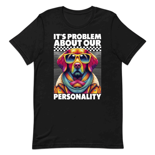 Colorful Retro Dog Personality Neon Pet Lover Funky Pop Art | PRODUCT CODE: CLFROTEGDOPY