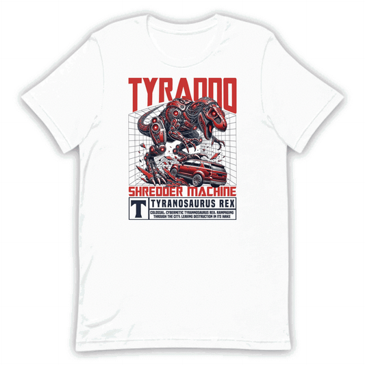 Cybernetic Tyrannosaurus Epic Shredder Machine Dinosaur Futuristic Robot T-Rex | PRODUCT CODE: CBYRTMCYEPSHD