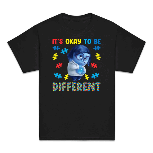 Inside Out Sadness Autism Kids T-Shirt | Inclusive Pixar Support Jumper | Puzzle Piece Hoodie | PRODUCT CODE: INSDGDQWJK