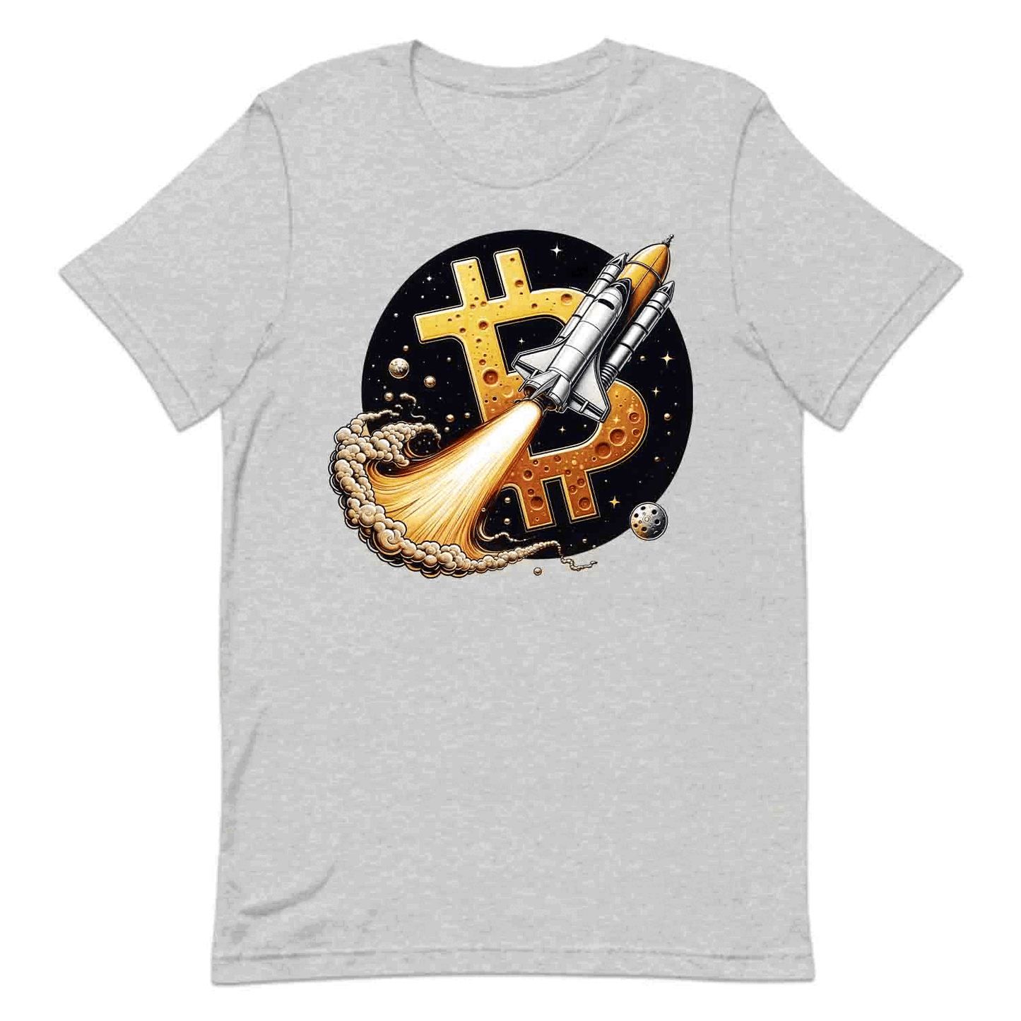 Bitcoin to the Moon – Crypto T-Shirt, Sweatshirt & Hoodie for Traders & Hodlers | PRODUCT CODE: BTCJTOSAYTA