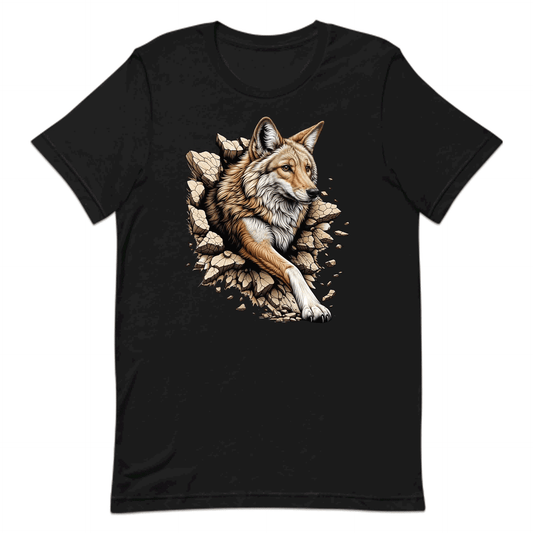 Coyote Breaking Through Wall 3D Realistic Coyote | PRODUCT CODE: CYTEBRKNWLEN
