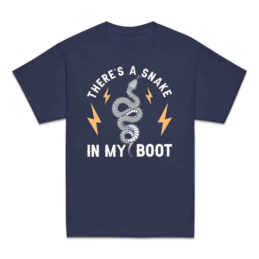 There’s a Snake in My Boot Kids T-Shirt | Toy Story Cowboy Kids Jumper | Woody Sheriff Quote Hoodie | Disney Pixar Rodeo Tee | PRODUCT CODE: THRMNCBSKRB