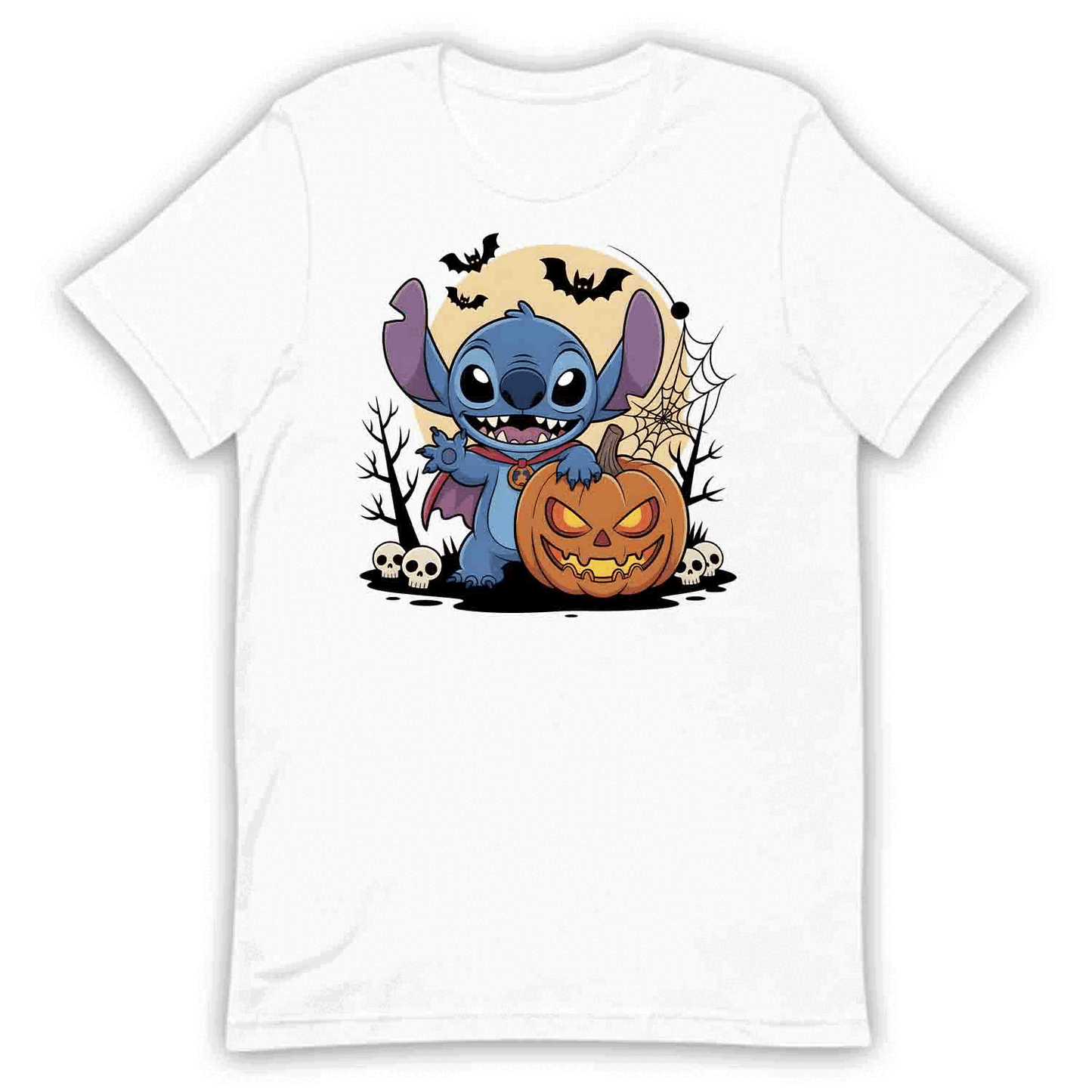 Disney Stitch Halloween T-Shirt, Vampire Costume Sweatshirt, Spooky Trick-or-Treat Hoodie | PRODUCT CODE: DSHJGWERA