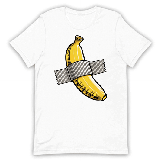 Duct Tape Banana Hilarious Pop Culture Inspired Banana Humor | PRODUCT CODE: DHLSCKTPCUTR