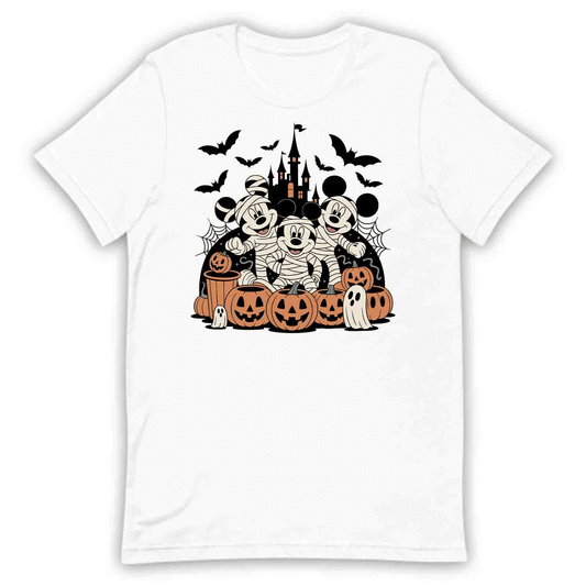 Haunted Castle Mummy Squad T-Shirt, Mickey & Minnie Sweatshirt, Disney Spooky Hoodie | PRODUCT CODE: HWERTAVNMQ