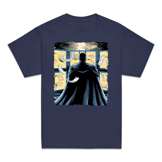 Dark Knight Batman Kids T-Shirt | Gotham Vigilante Kids Jumper | DC Comic Superhero Hoodie | PRODUCT CODE: SJRLKBTCDMS
