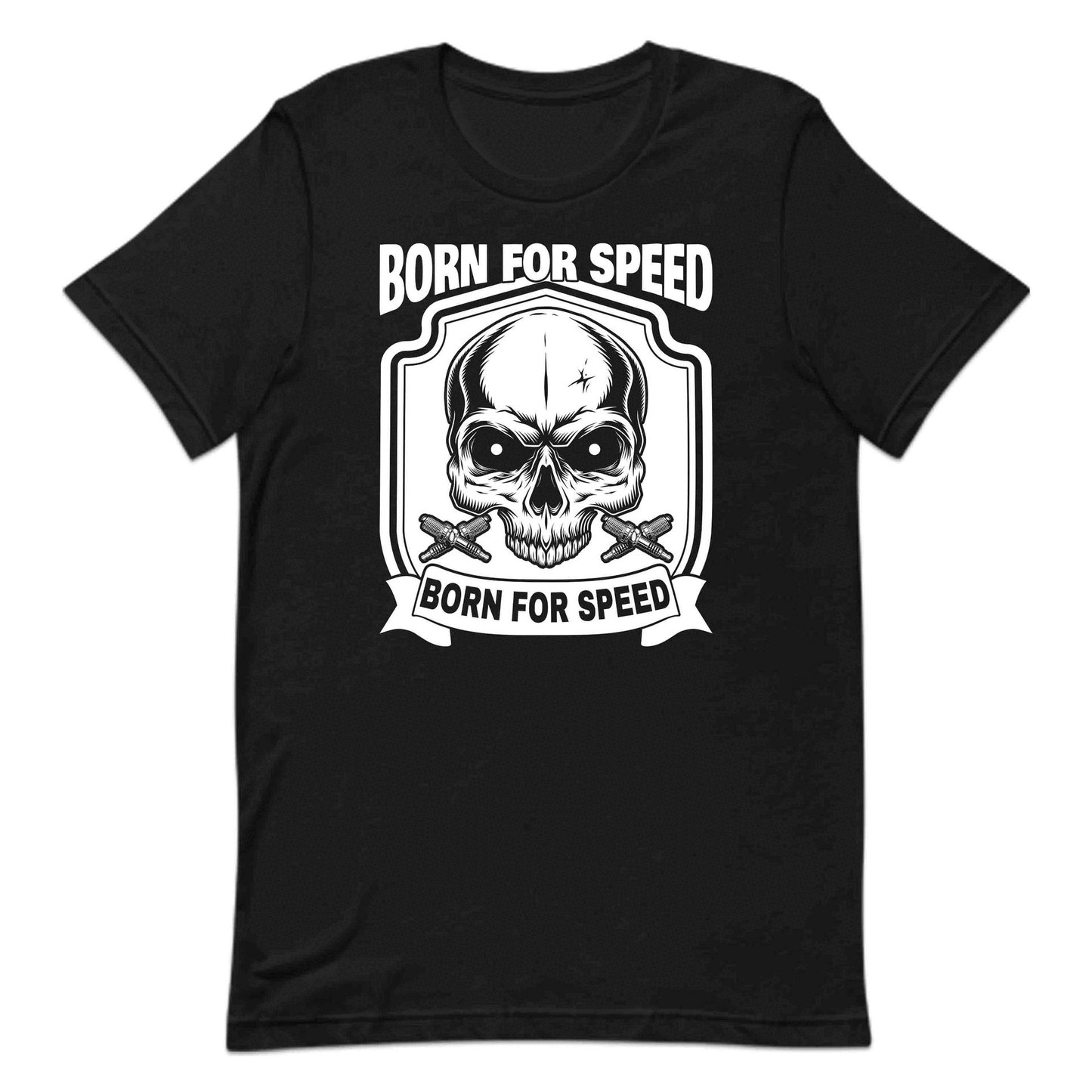 Born for Speed Skull Edgy Skull Biker | PRODUCT CODE: BRMFOSPDEGYL