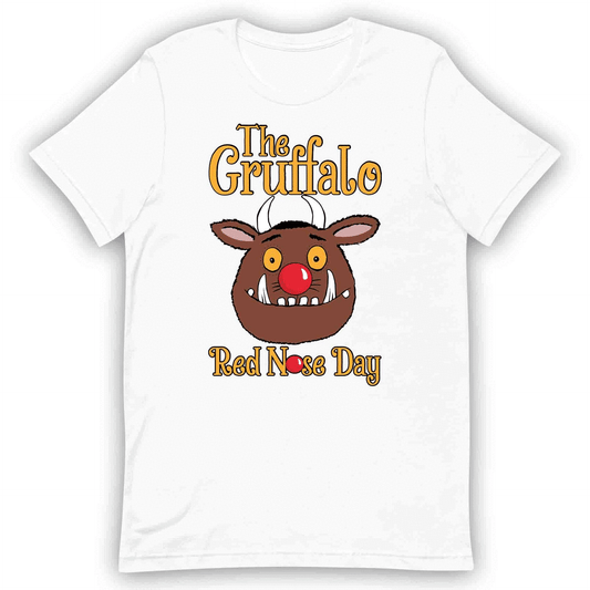 The Gruffalo Red Nose Day T-Shirt | World Book Day Jumper | Charity Awareness Hoodie | PRODUCT CODE: YUEYCBAIREDG
