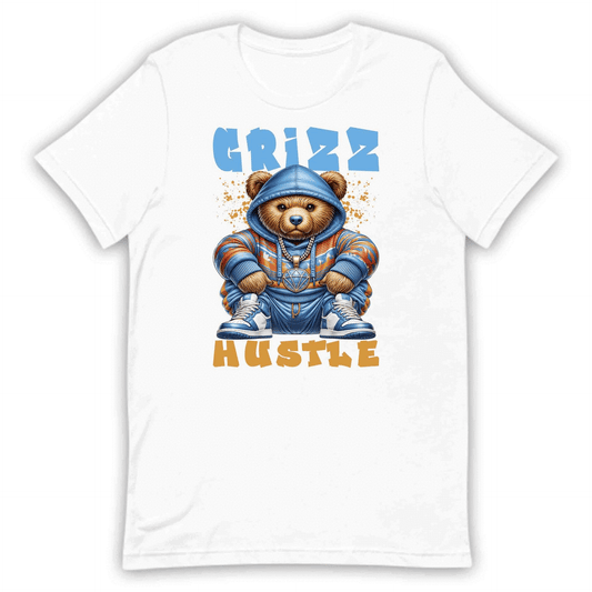 Grizz Hustle Bear Hip-Hop Teddy Bear Streetwear | PRODUCT CODE: GRZHLUTBRP