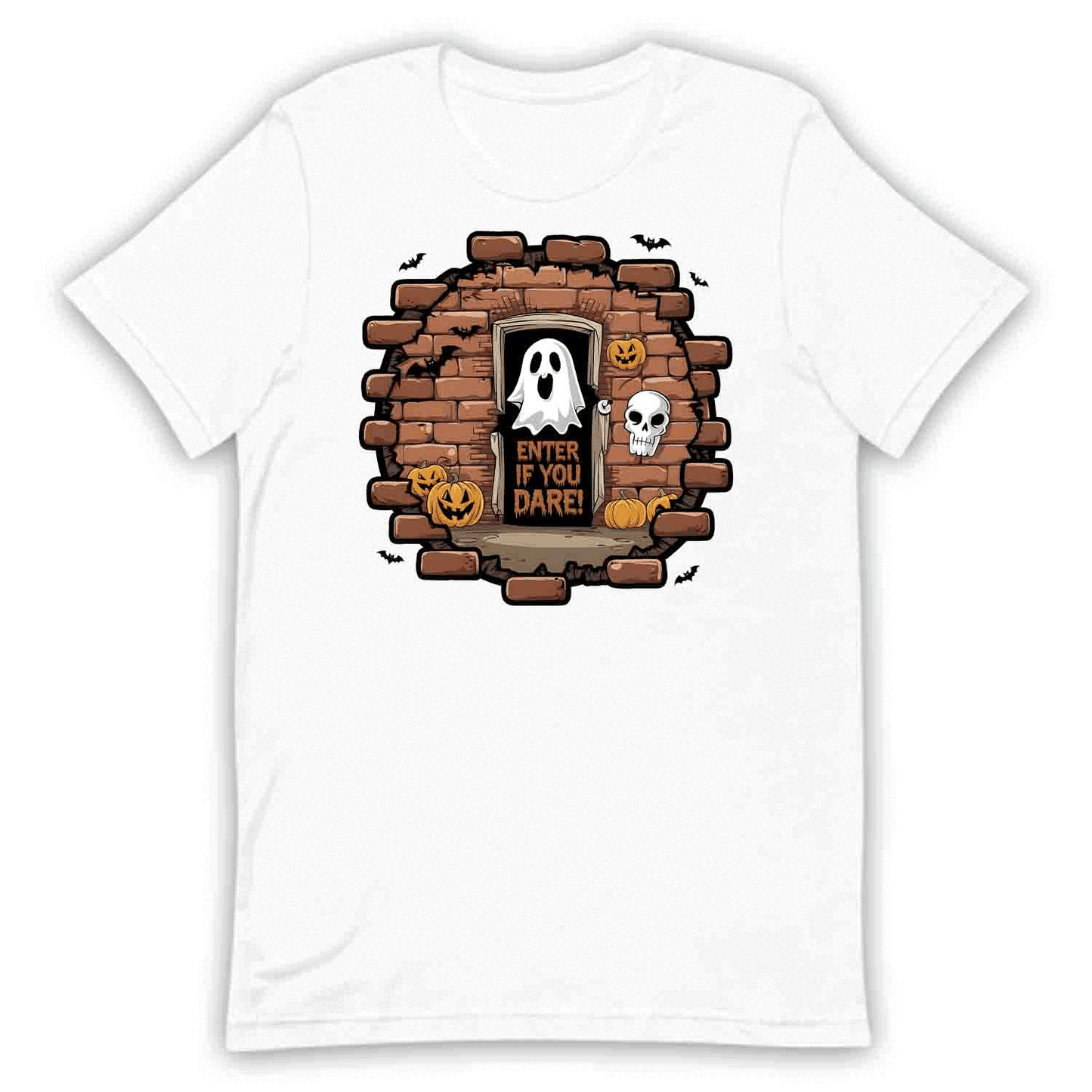 Enter If You Dare T-Shirt, Haunted House Sweatshirt, Spooky Ghost Hoodie | PRODUCT CODE: ETNADSJKT