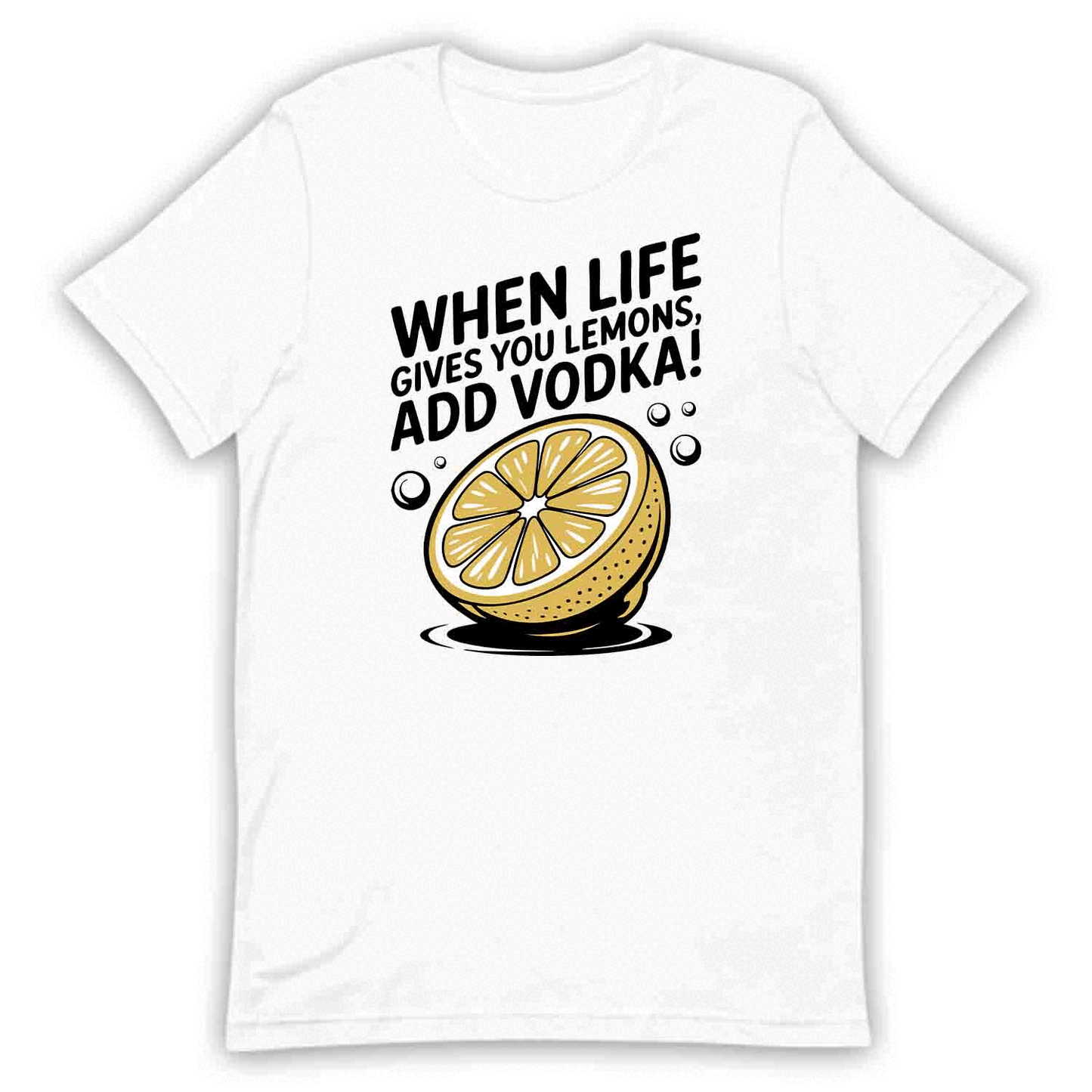 Add Vodka T-Shirt, Funny Lemon Drink Sweatshirt, Sarcastic Party Hoodie | PRODUCT CODE: WJKHWEIONL