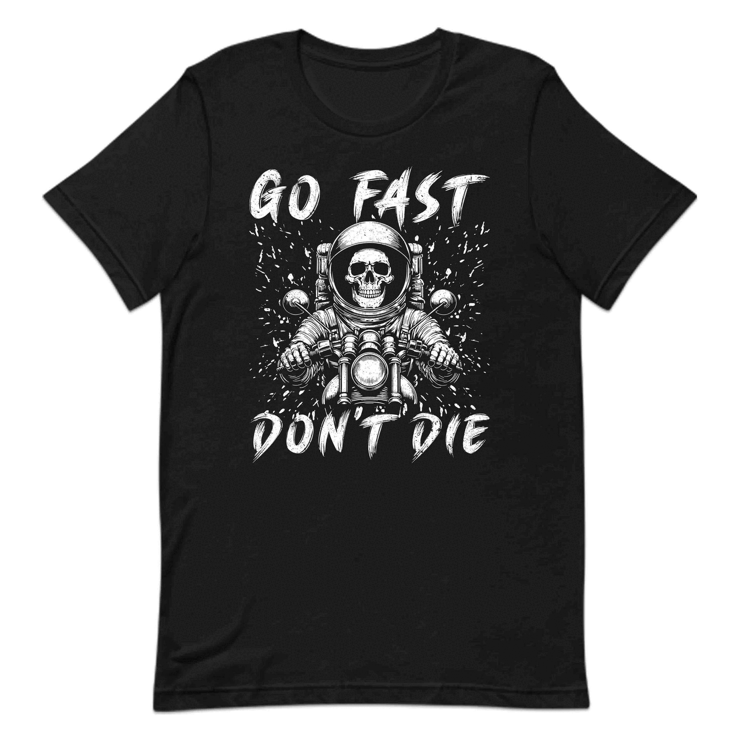 Go Fast Don’t Die Skull Motorcycle Fearless Riders | PRODUCT CODE: GFSTDSKLMORFE