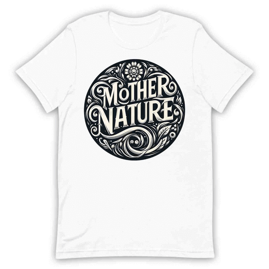 Mother Nature T-Shirt, Sweatshirt, Hoodie – Vintage Floral Eco-Friendly Earth Lover Top | PRODUCT CODE: MRTHSOWBNU