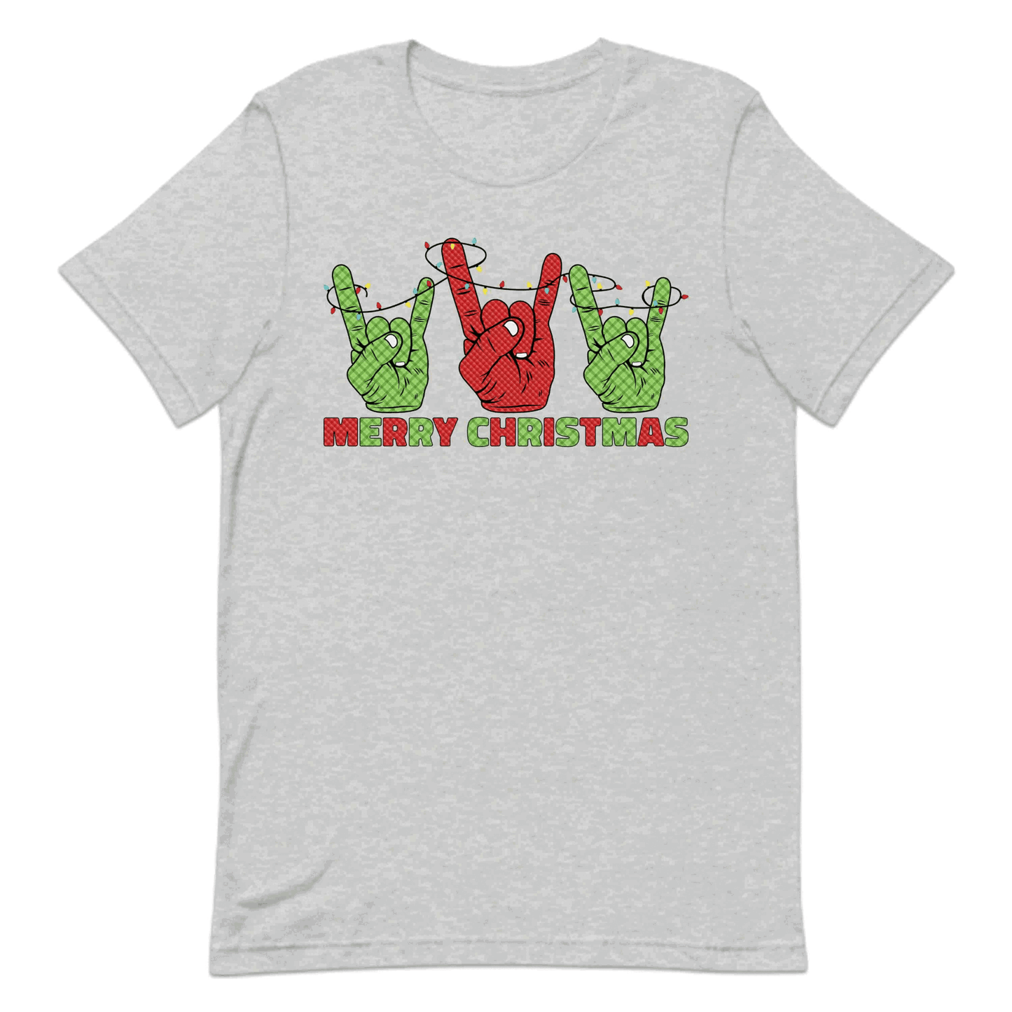 Merry Christmas Rock Sign Xmas Rock N Roll Hands Gesture | PRODUCT CODE: YRMCHRKCOHN