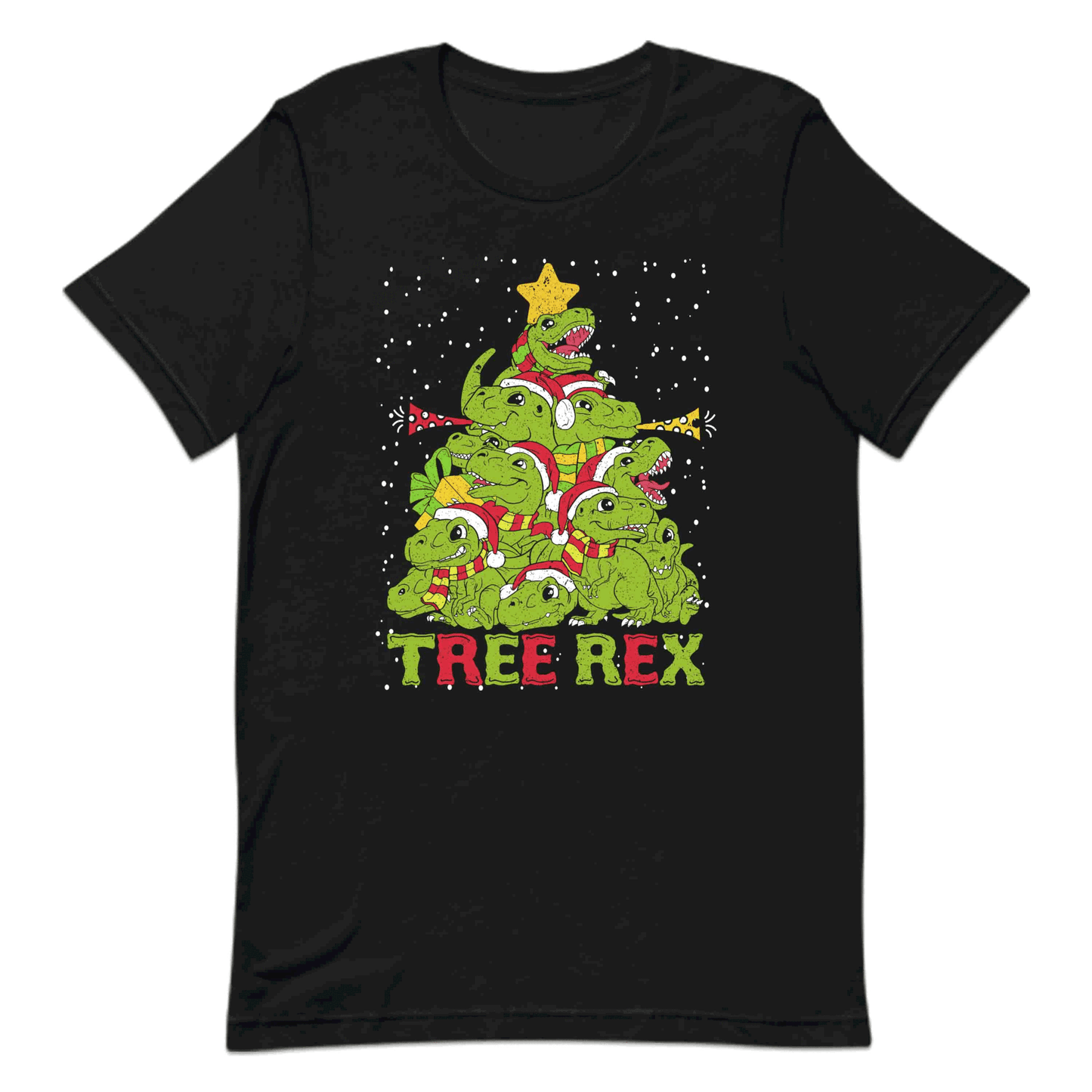 Christmas Tree Rex Dinosaur Xmas Festive Dino | PRODUCT CODE: CHRTEXMDNOS