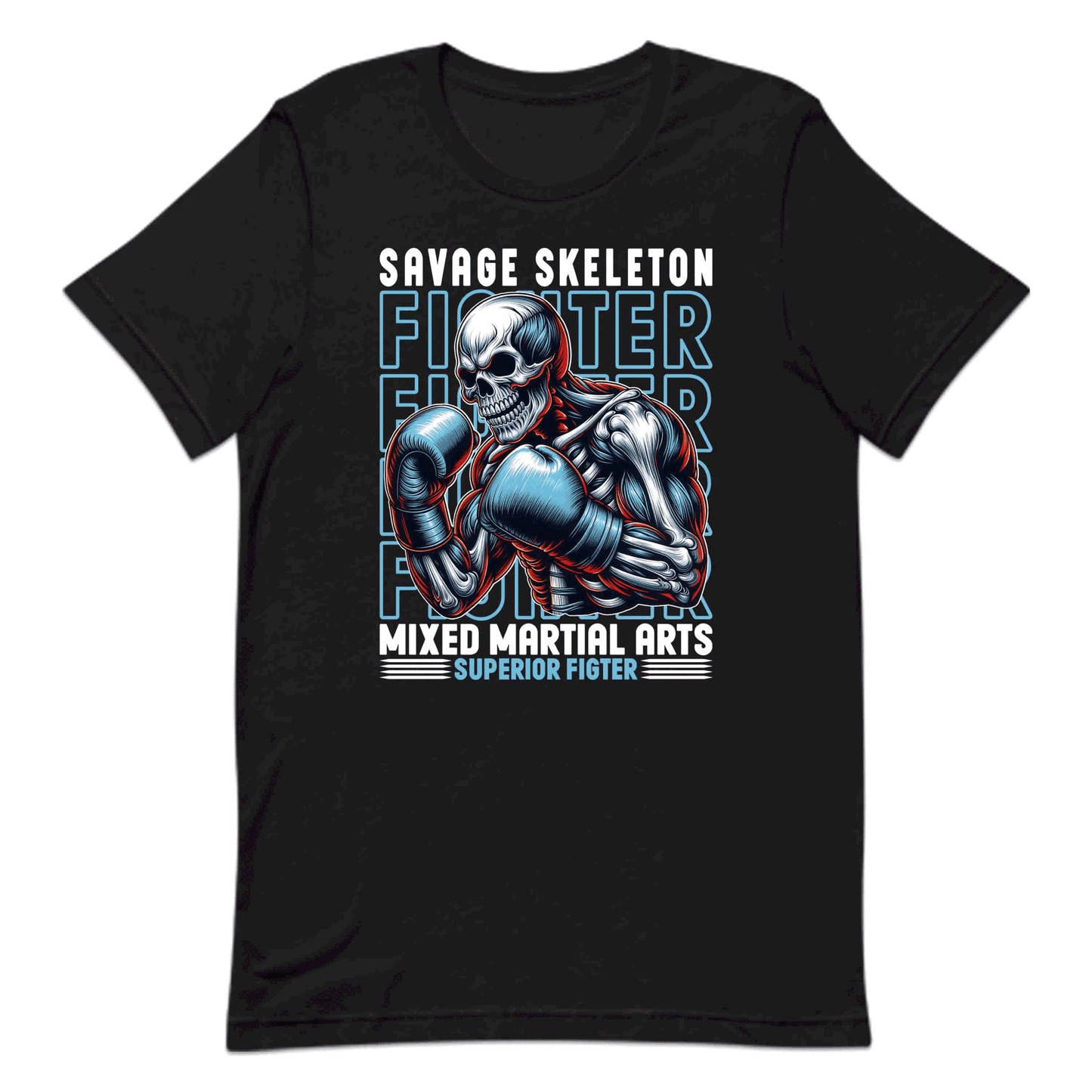 Savage Skeleton Fighter Mixed Martial Arts | PRODUCT CODE: SVGKLTNOIFWGR