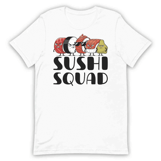 Funny Kawaii Sushi Squad T-Shirt, Sweatshirt & Hoodie | PRODUCT CODE: MNDVSAYUQW