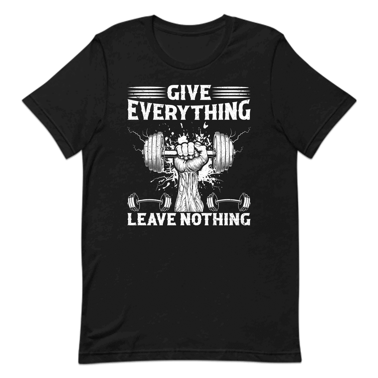 Gym Motivation Give Everything Leave Nothing Intense Workout | PRODUCT CODE: MYGTOVNALVHS