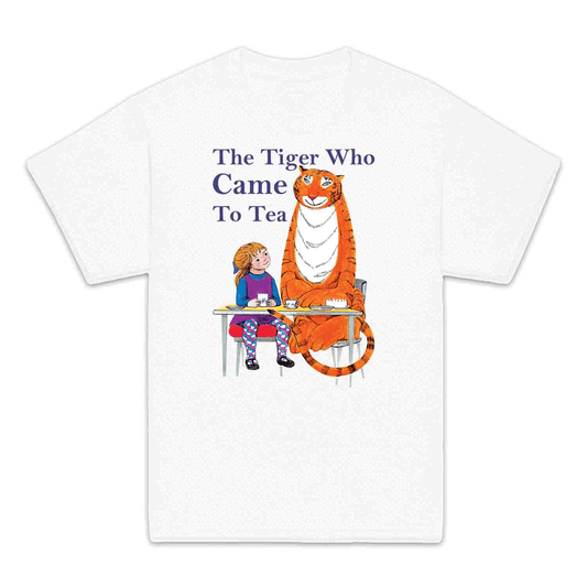 The Tiger Who Came to Tea Kids T-Shirt | Book Day Kids Jumper | Storybook Tiger Kids Hoodie | PRODUCT CODE: TEHGFNRWH