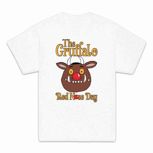 The Gruffalo Red Nose Day Kids T-Shirt | World Book Day Kids Jumper | Charity Awareness Hoodie | PRODUCT CODE: YUEYCBAIREDG
