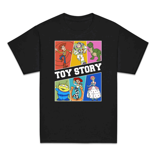 Vintage Toy Story Kids T-Shirt | Retro Disney Pixar Movie Kids Jumper | 90s Cartoon Classic Animation Hoodie | PRODUCT CODE: TYSBVGRPXRD