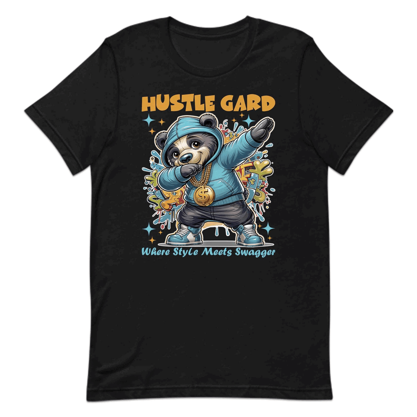 Streetwear Panda Dab Hustle Gard Urban Hip-Hop Style | PRODUCT CODE: STRWBRPNDHL