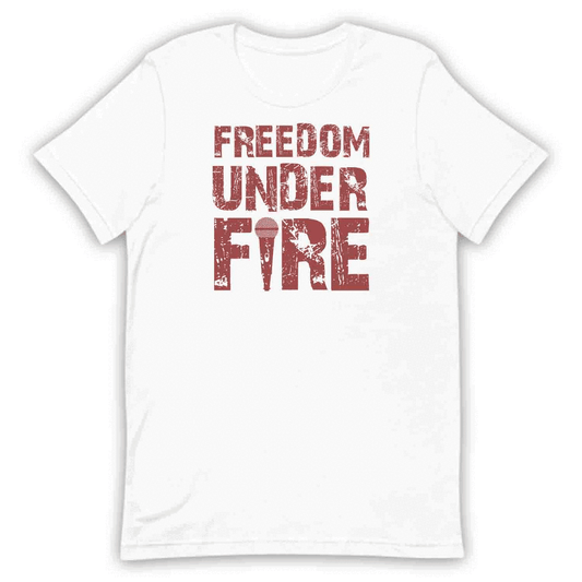 Charlie Kirk Tribute T-Shirt, Justice Sweatshirt, Freedom Under Fire Hoodie | PRODUCT CODE: FKJWRBSAO