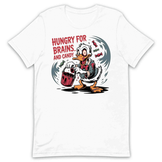 Disney Donald Duck Zombie T-Shirt, Spooky Halloween Sweatshirt, Horror Cartoon Hoodie | PRODUCT CODE: DNBRWZHF